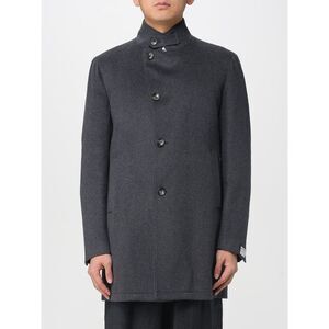 Tagliatore Coat Men Charcoal